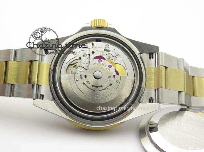 MiroTime 1231 Stretchable Submariner BP Maker 16613 Blue Dial SS YG Case On SS YG Bracelet A 3877